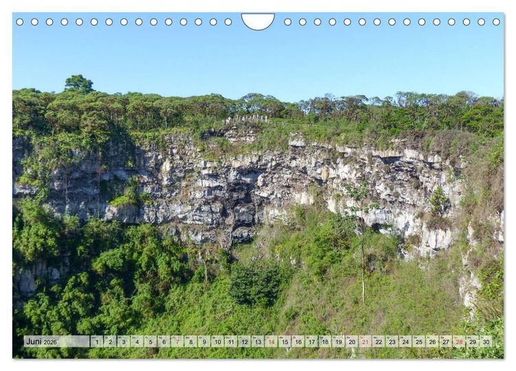 Produktbild: Die Galapagosinseln - Santa Cruz Island (Wandkalender 2026 DIN A4 quer), CALVENDO Monatskalender