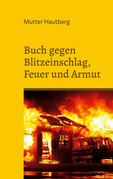 Produktbild: Buch gegen Blitzeinschlag, Feuer und Armut