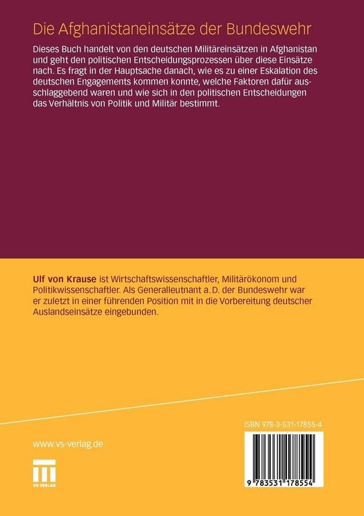Produktbild: Die Afghanistaneins&auml;tze der Bundeswehr
