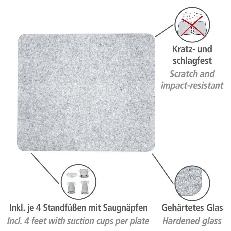 Produktbild: Herdabdeckplatte Universal 3 in 1, f&uuml;r alle Herdarten