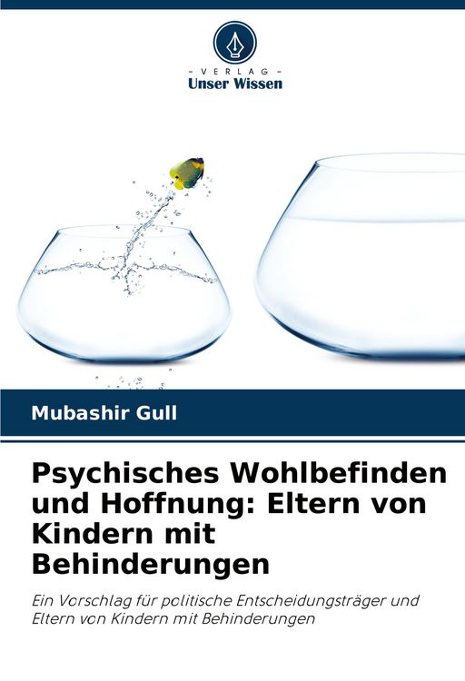 Produktbild: Psychisches Wohlbefinden und Hoffnung: Eltern von Kindern mit Behinderungen