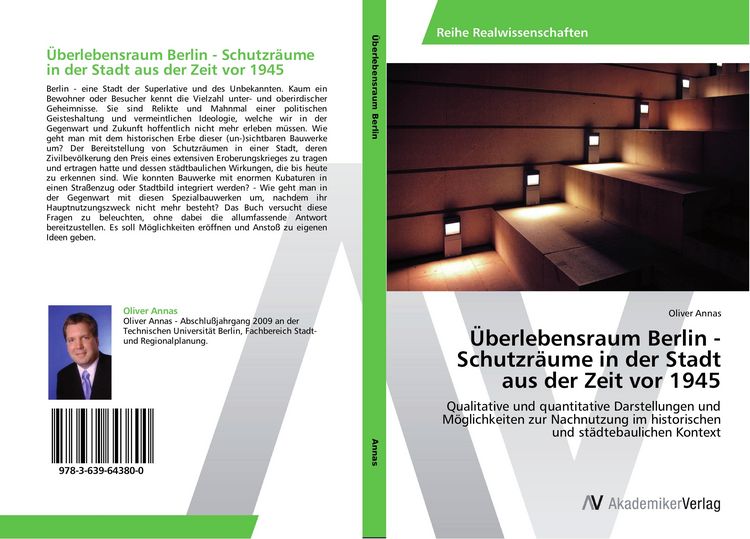Produktbild: &Uuml;berlebensraum Berlin - Schutzr&auml;ume in der Stadt aus der Zeit vor 1945