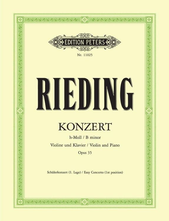 Produktbild: Konzert h-Moll op. 35