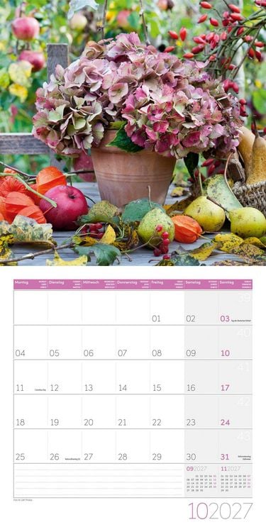 Produktbild: Blumenzauber Kalender 2027 - 30x30 - Art12