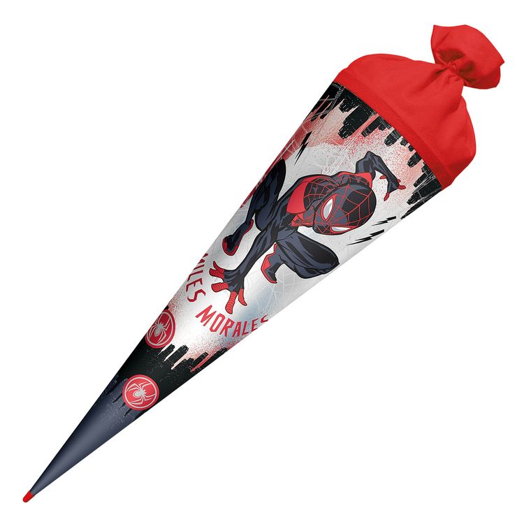 Produktbild: Lizenz-Schult&uuml;te, Marvel Spiderman (Miles Morales), 70 cm, Folie