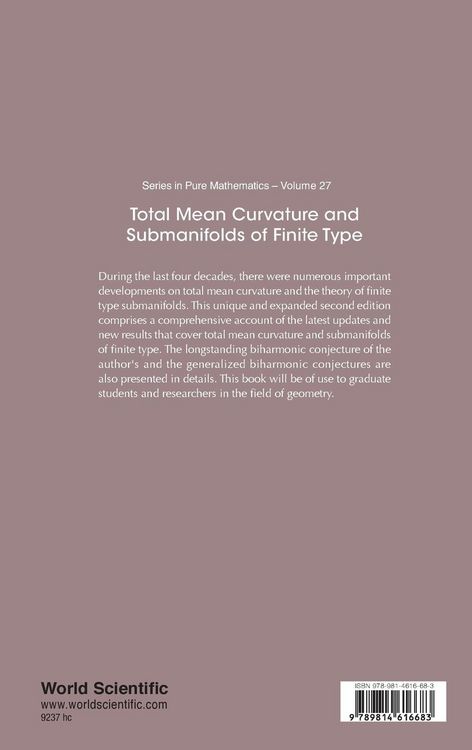 Produktbild: Total Mean Curv & Subman (2nd Ed)