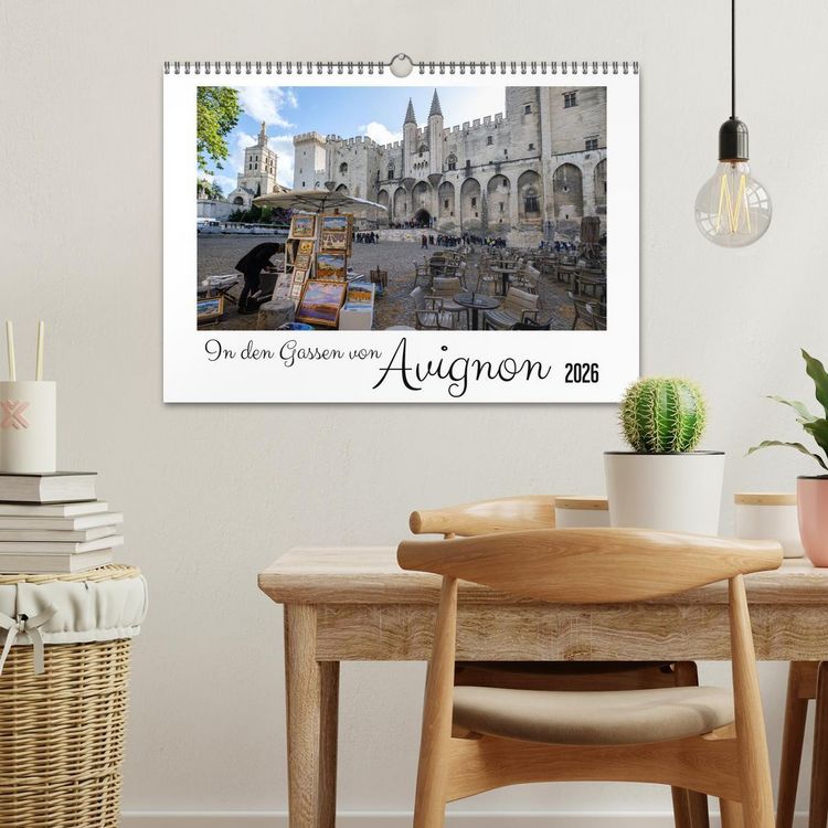 Produktbild: In den Gassen von Avignon (Wandkalender 2026 DIN A3 quer), CALVENDO Monatskalender