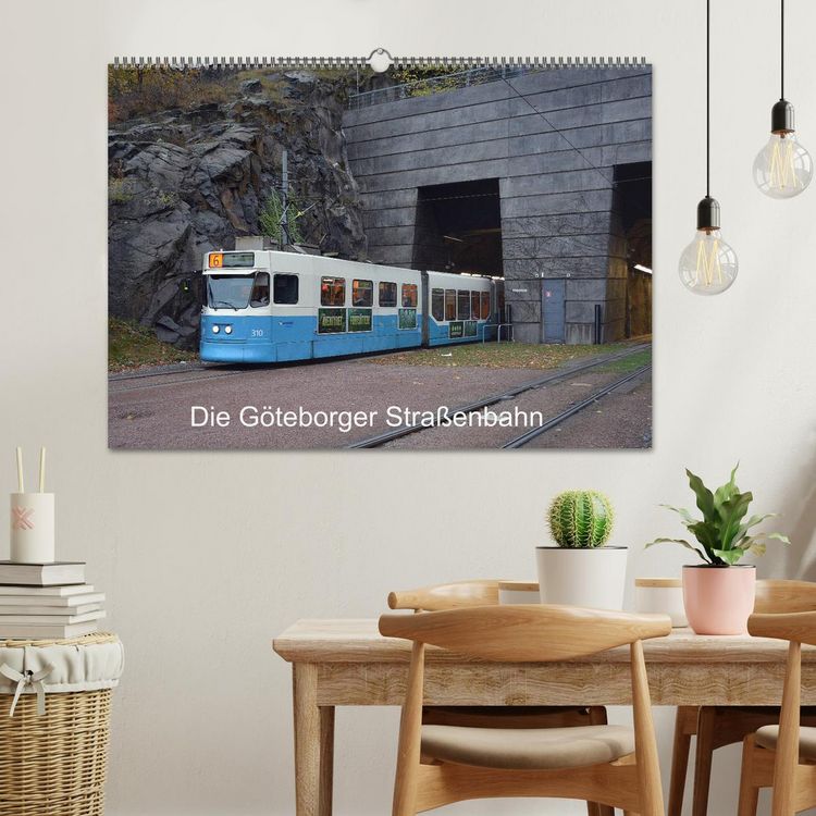 Produktbild: Die G&ouml;teborger Stra&szlig;enbahn (Wandkalender 2026 DIN A2 quer), CALVENDO Monatskalender