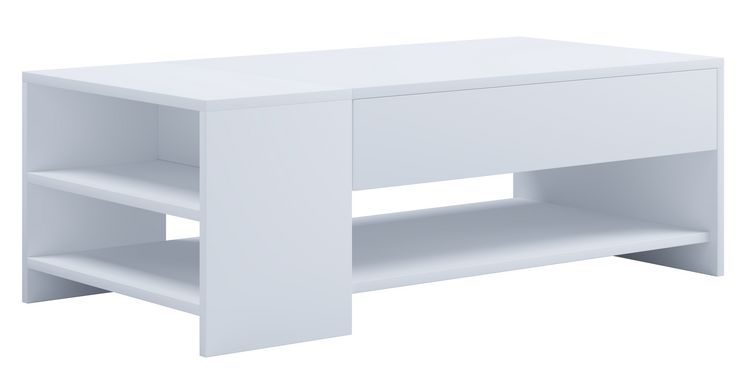 Produktbild: Holz Sofatisch Couchtisch Schublade Tindus