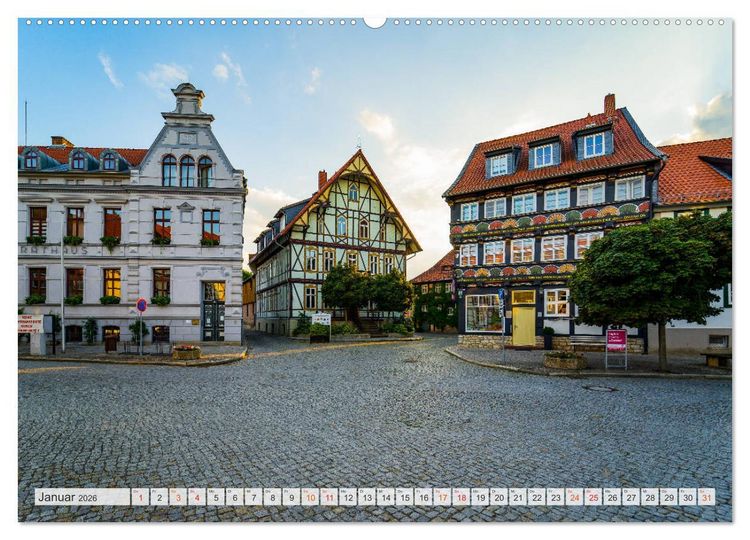 Produktbild: Osterwieck Impressionen (hochwertiger Premium Wandkalender 2026 DIN A2 quer), Kunstdruck in Hochglanz