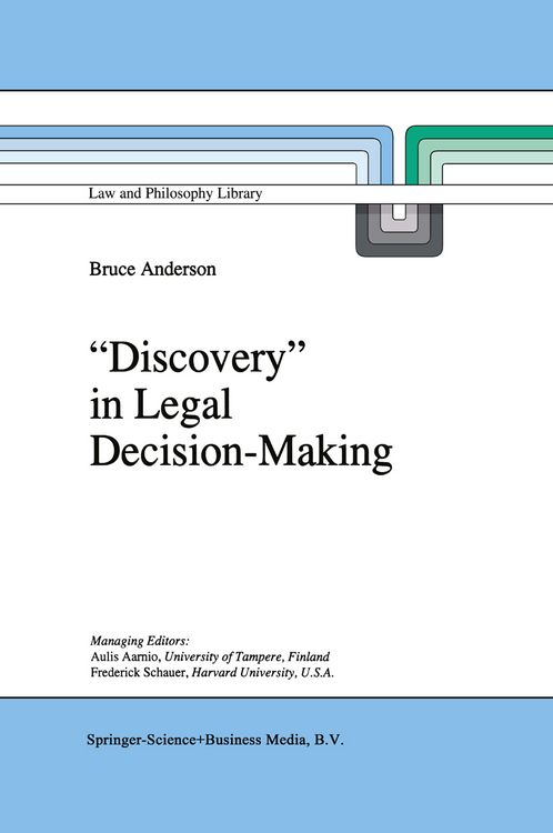 Produktbild: `Discovery' in Legal Decision-Making
