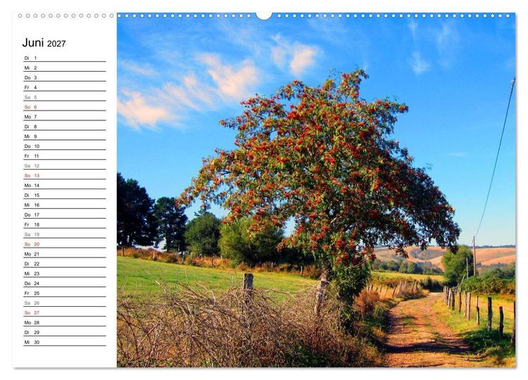 Produktbild: Jakobsweg - Camino Primitivo (hochwertiger Premium Wandkalender 2027 DIN A2 quer), Kunstdruck in Hochglanz