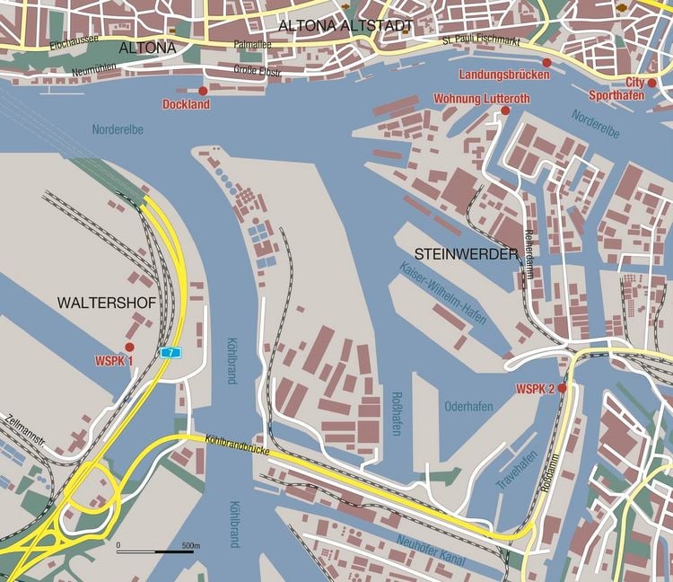 Produktbild: Tatort Hafen - Tod an den Landungsbr&uuml;cken (Exklusive Farbschnittausgabe)