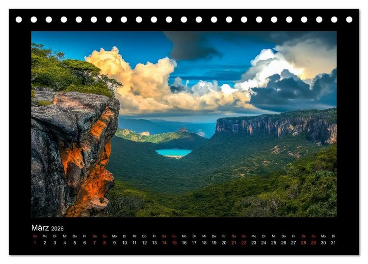 Produktbild: Brasilien - Natur, Kultur und Lebensfreude (Tischkalender 2026 DIN A5 quer), CALVENDO Monatskalender