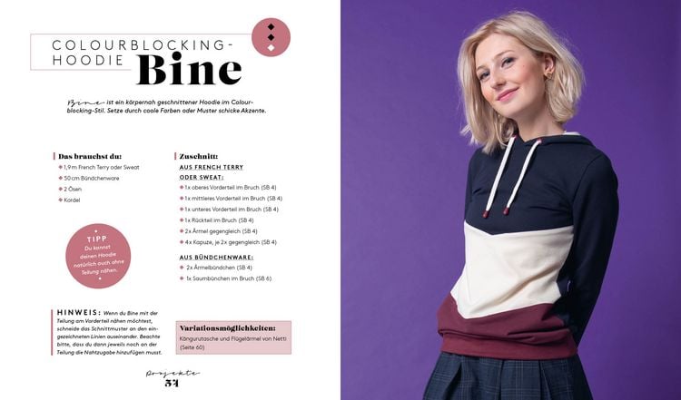 Produktbild: N&auml;hen mit French Terry und Sweat &ndash; Cosy and Casual