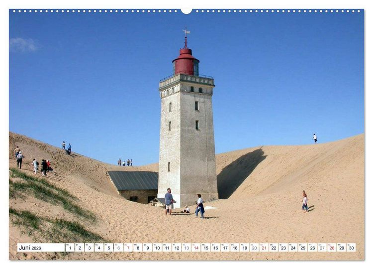 Produktbild: Rubjerg Knude Fyr (Wandkalender 2026 DIN A2 quer), CALVENDO Monatskalender