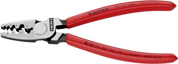 Produktbild: Knipex-Werk Crimpzange 97 71 180