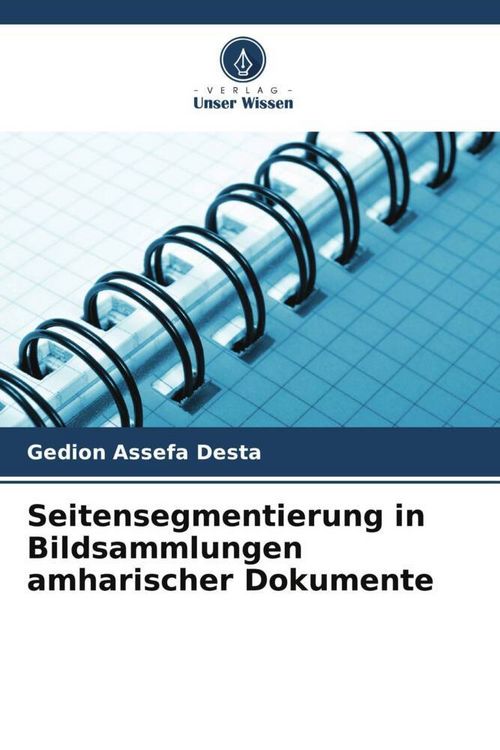 Produktbild: Seitensegmentierung in Bildsammlungen amharischer Dokumente