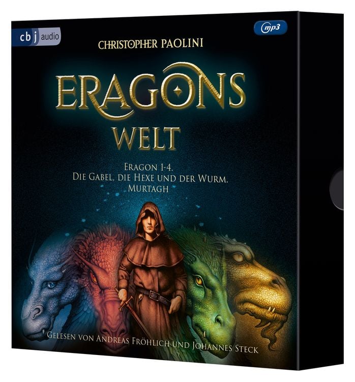 Produktbild: Eragons Welt - Das Verm&auml;chtnis der Drachenreiter - Der Auftrag des &Auml;ltesten - Die Weisheit des Feuers - Das Erbe der Macht - Die Gabel, die Hexe und der Wurm - Murtagh