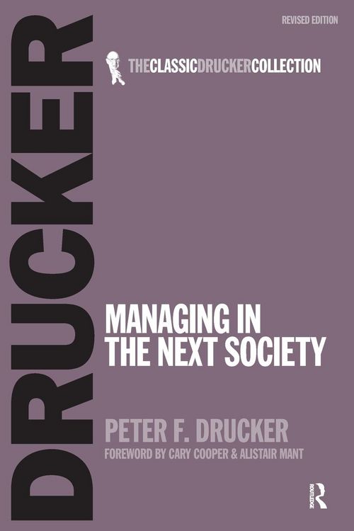 Produktbild: Managing in the Next Society