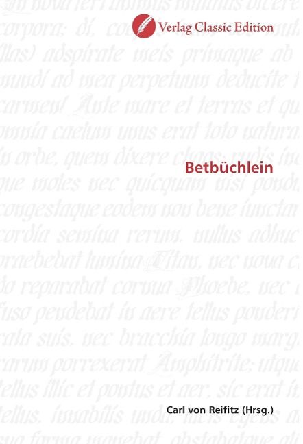 Produktbild: Betb&uuml;chlein
