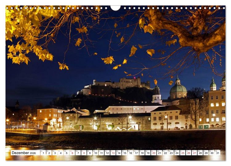 Produktbild: Mein sch&ouml;nes Salzburg (Wandkalender 2026 DIN A3 quer), CALVENDO Monatskalender