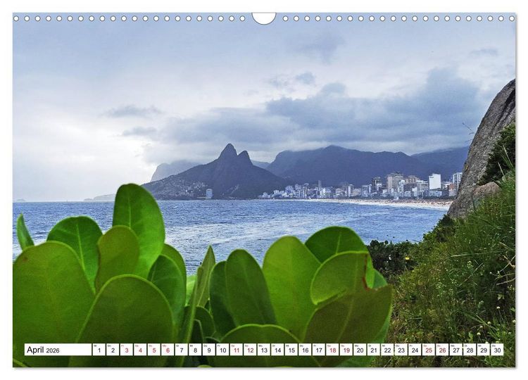 Produktbild: Buntes Brasilien (Wandkalender 2026 DIN A3 quer), CALVENDO Monatskalender