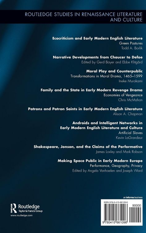 Produktbild: Making Space Public in Early Modern Europe