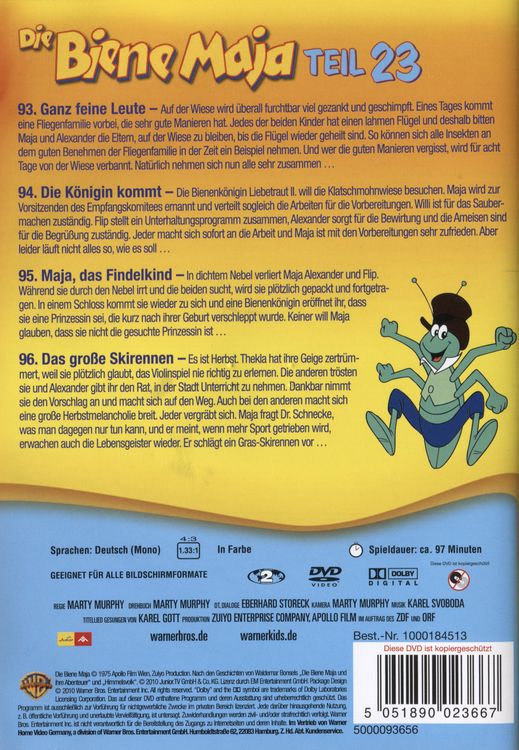 Produktbild: Die Biene Maja - Teil 23 - Warner Kids Edition