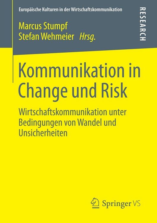 Produktbild: Kommunikation in Change und Risk
