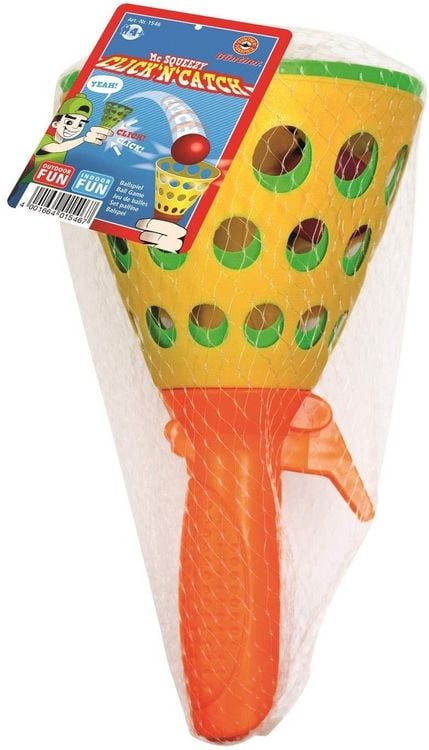 Produktbild: Paul G&uuml;nther 1546 - Mc Squeezy Clickn Catch, Fangball, Ball-Spielset, 5-teilig
