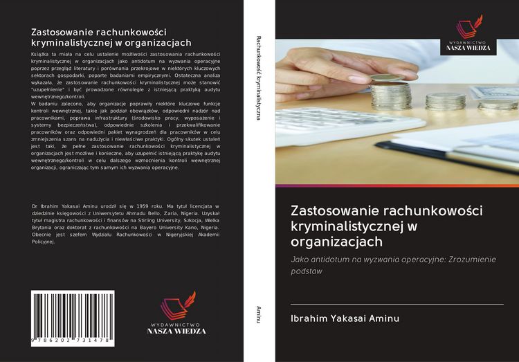 Produktbild: Zastosowanie rachunkowo&iquest;ci kryminalistycznej w organizacjach