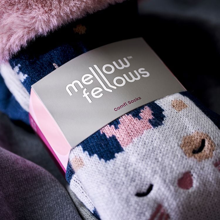 Produktbild: Lesesocken Katze bei Nacht, Gr.36-41