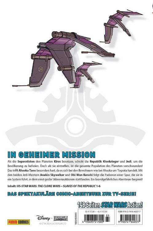 Produktbild: Star Wars Comics: Ahsoka