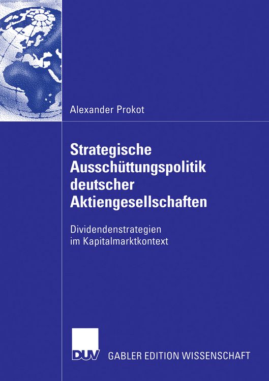 Produktbild: Strategische Aussch&uuml;ttungspolitik deutscher Aktiengesellschaften