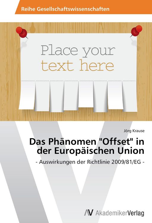 Produktbild: Das Ph&auml;nomen "Offset" in der Europ&auml;ischen Union