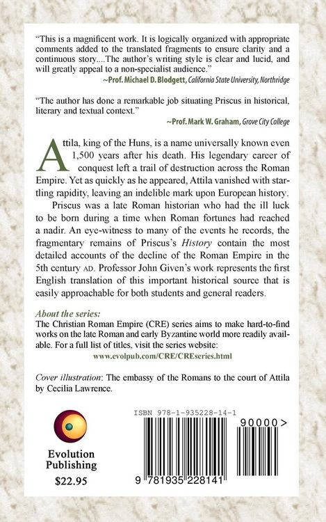 Produktbild: The Fragmentary History of Priscus