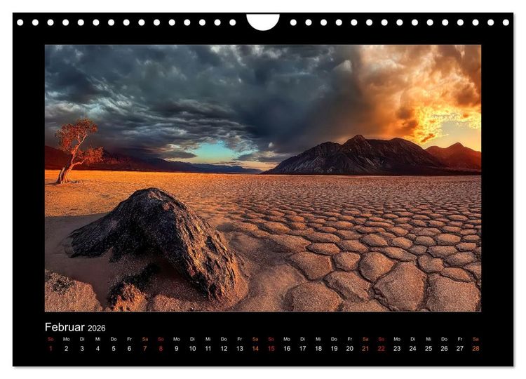 Produktbild: Nationalparks der USA - wilde Sch&ouml;nheiten (Wandkalender 2026 DIN A4 quer), CALVENDO Monatskalender
