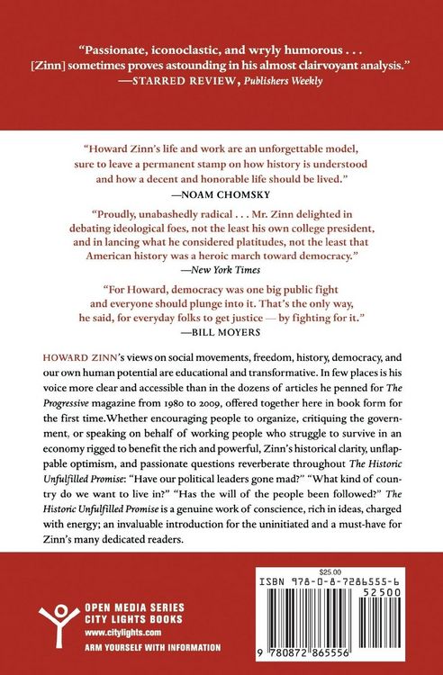 Produktbild: The Historic Unfulfilled Promise
