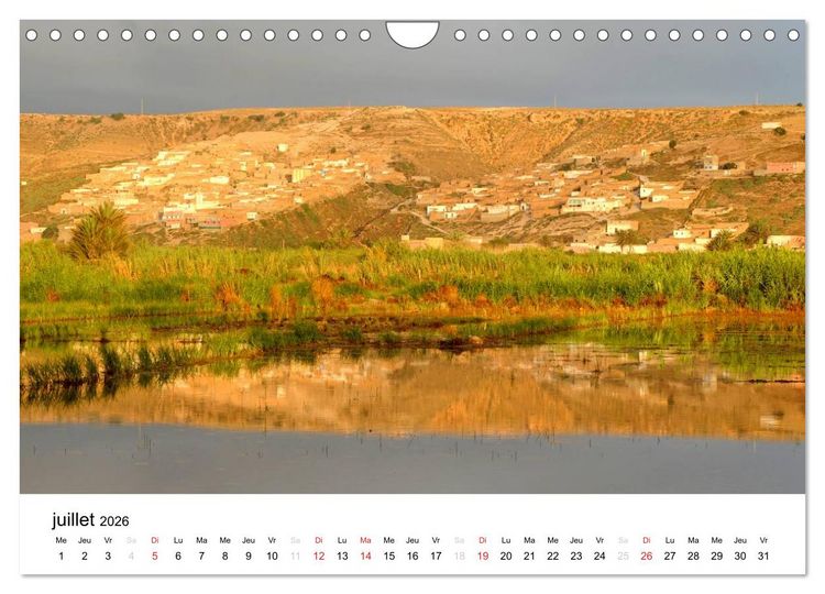 Produktbild: Maroc Au fil de l'eau (Calendrier mural 2026 DIN A4 vertical), CALVENDO calendrier mensuel