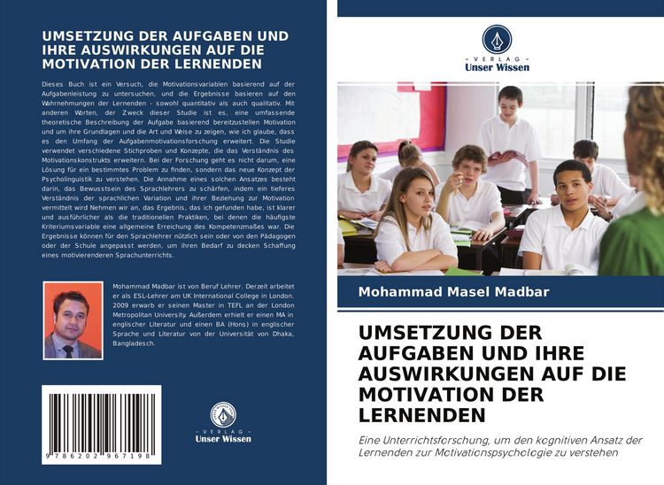 Produktbild: UMSETZUNG DER AUFGABEN UND IHRE AUSWIRKUNGEN AUF DIE MOTIVATION DER LERNENDEN