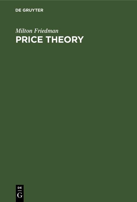 Produktbild: Price Theory