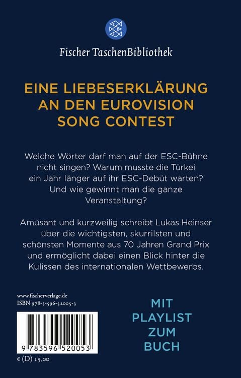 Produktbild: ESC &ndash; Das kleinste Buch zum gr&ouml;&szlig;ten Musikereignis