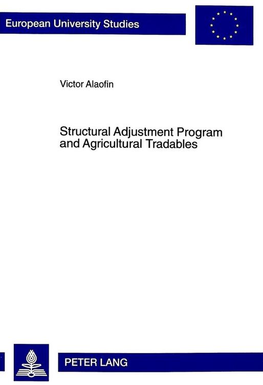 Produktbild: Structural Adjustment Program and Agricultural Tradables