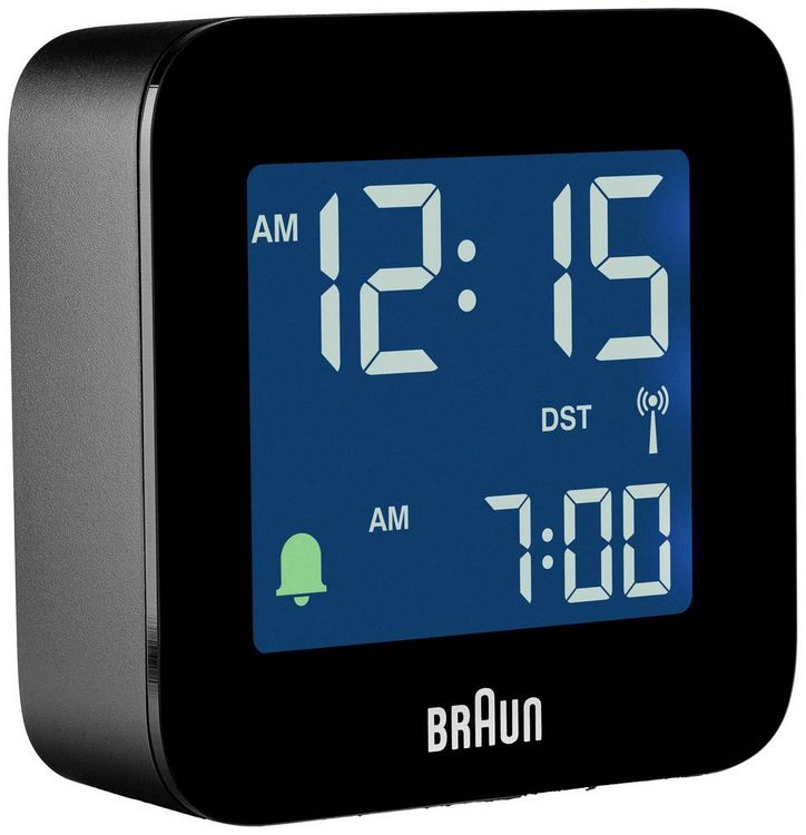 Braun BC08B-DCF Funk Wecker Schwarz negatives Display kaufen