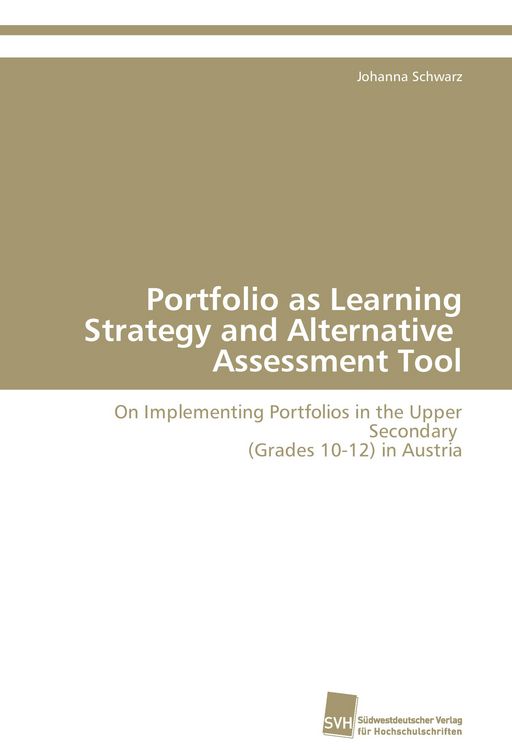 Produktbild: Portfolio as Learning Strategy and Alternative Assessment Tool