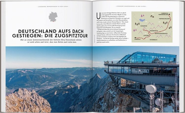 Produktbild: LONELY PLANET Bildband Legend&auml;re Wanderungen in den Alpen