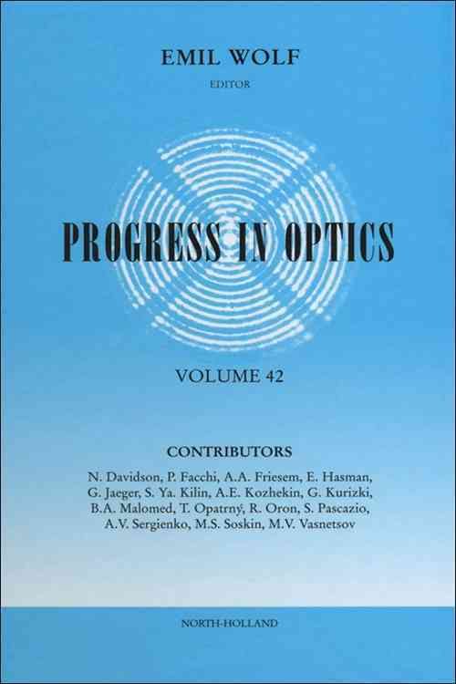 Produktbild: Progress in Optics