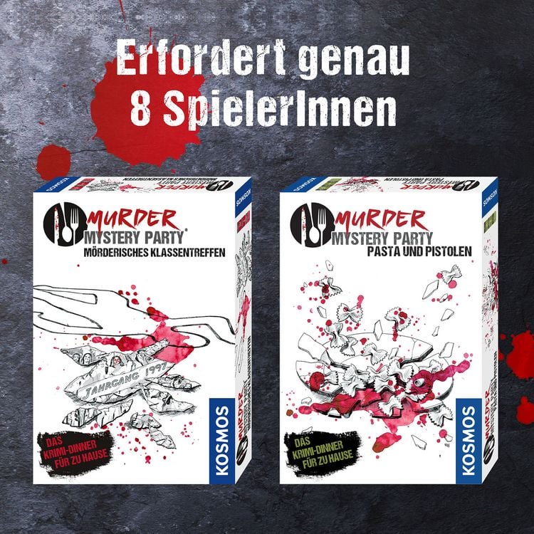 Produktbild: Murder Mystery Party Pasta und Pistolen
