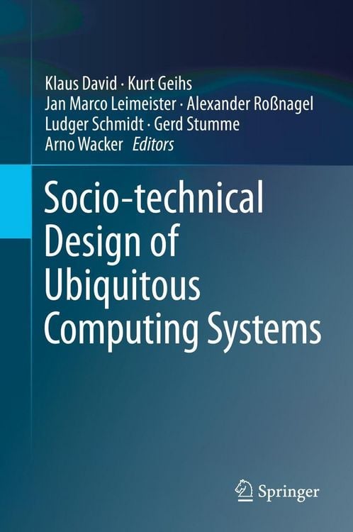 Produktbild: Socio-technical Design of Ubiquitous Computing Systems